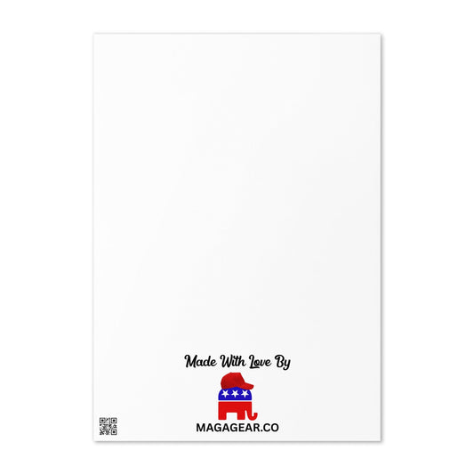 Funny Father's Day Trump Greeting card