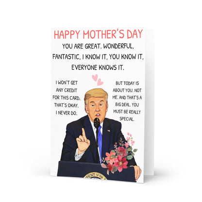Humor Mothers Day Gifts for Mom from Daughter Son, Unique Mother’s Day Card for Wife from Husband